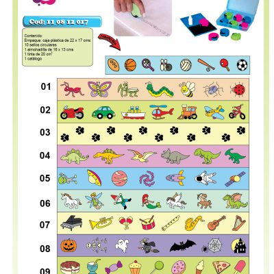 SELLOS CIRCULARES 2 X 10