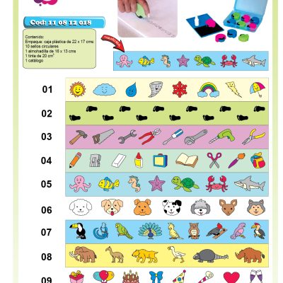 SELLOS CIRCULARES 3 X 10