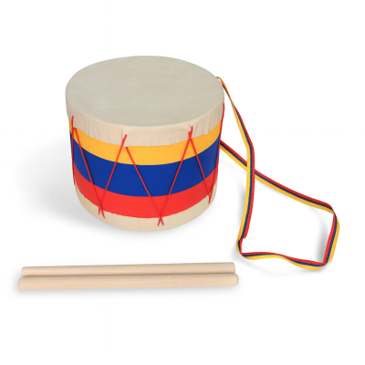 TAMBOR TRICOLOR MDF