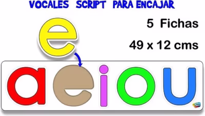 VOCALES SCRIPT PARA ENCAJAR