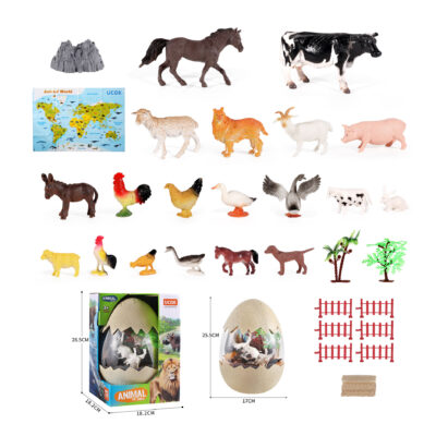 HUEVO PEQUEÑO ANIMALES DOMÉSTICOS X 30