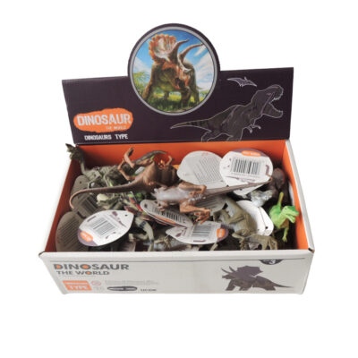 DINOSAURIOS EN CAJA X 24